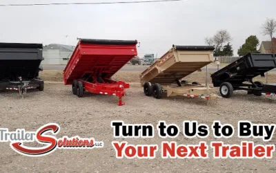 At Trailer-Solutions, We Carry an Extensive Inventory of Trailers and Always Provide Great Service